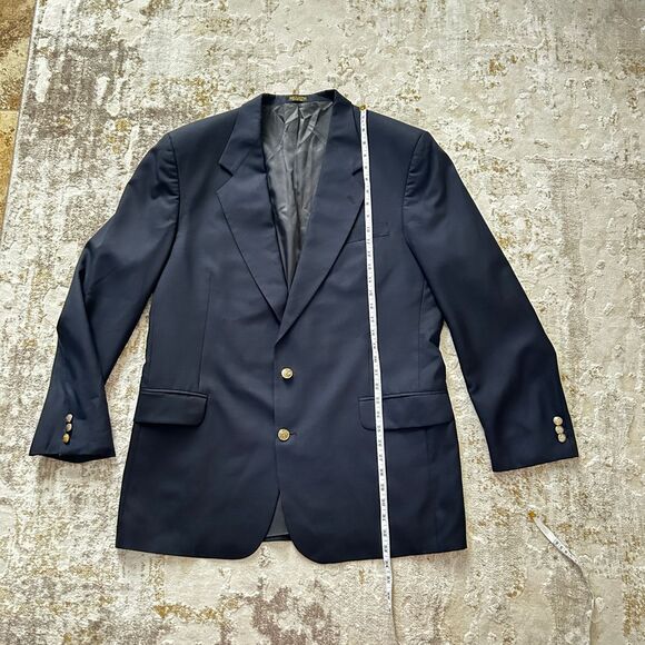 Oscar de La Renta Men's Tailored‎ Clothing Performance Dry Jacket - Size 44L - Picture 5 of 11